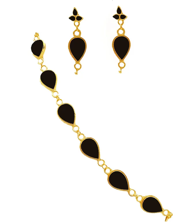Assamese_Traditional_Black_Colour_Golpata_Jewellery_Set_For_Women